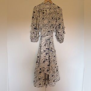 Apiece Apart - Gracia Flamenca Silk Dress